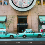 New York si colora di blu. Blu Tiffany!