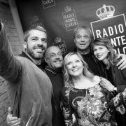 Luca Argentero, Claudio Amendola, Barbora Bobulova ospiti di RMC: le foto più belle