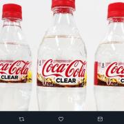 La Coca-Cola diventa… trasparente!