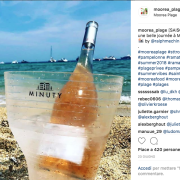 Un ‘Drone-cameriere’ in spiaggia a St. Tropez