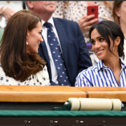Meghan e Kate: sorrisi a Wimbledon