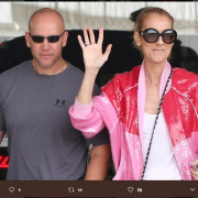 Celine Dion e Chiara Ferragni: in comune il giubbotto rosa