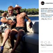 Elton John e David Beckham in vacanza insieme in Costa Azzurra