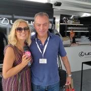 ANTONELLO SARNO Ospite di Rosaria Renna dalla Lexus Lounge Lido