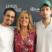Pietro Castellitto e Simone Liberati Ospiti di Rosaria Renna e Max Venegoni dalla Lexus Lounge Lido