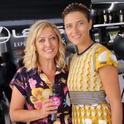 Anna Foglietta Ospite di Rosaria Renna e Max Venegoni dalla Lexus Lounge Lido