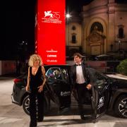 Venezia 75: l'arrivo di Valeria Golino e Riccardo Scamarcio