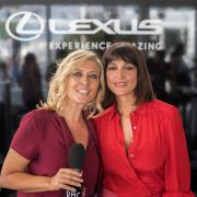 DONATELLA FINOCCHIARO Ospite di Rosaria Renna dalla Lexus Lounge Lido