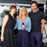 ALESSANDRO GASSMAN e MICHAELA RAMAZZOTTI Ospiti di Rosaria Renna dalla Lexus Lounge Lido