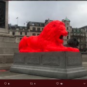 L'incredibile leone di Trafalgar Square