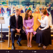 William prende in giro Kate a un evento ufficiale