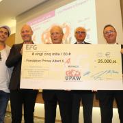 UPAW 2018: 25 mila euro per la 
Fondazione Principe Alberto II