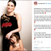 La commovente foto di Laura Pausini con la figlia Paola
