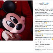 Gucci: la borsa in onore di Topolino