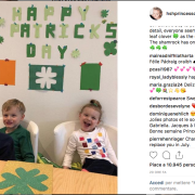 St. Patrick's Day: anche i gemellini di Monaco festeggiano San Patrizio