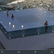Londra. La piscina sul tetto del grattacielo sarà la più bella al mondo!