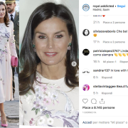 La bellissima lezione di stile della Regina Letizia di Spagna