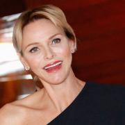 La Principessa Charlene  e il suo disegno di Natale