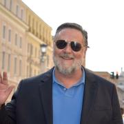 Russell Crowe al Festival di Sanremo