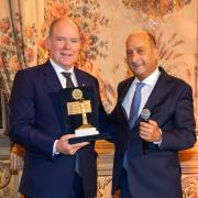 Il Principe Alberto di Monaco in visita a Roma
