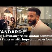 Craig David si esibisce a sorpresa alla stazione di St. Pancras a Londra: il video