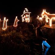 E' in Italia il presepe luminoso più grande del mondo