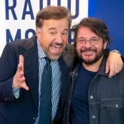 Christian De Sica e Lillo ospiti a Radio Monte Carlo: le foto più belle