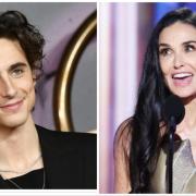 Demi Moore e Timothée Chalamet candidati agli Oscar 2025