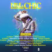 Nile Rodgers & Chic in Italia per sei imperdibili concerti nell’estate 2025