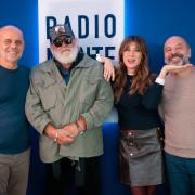 Virginia Raffaele, Aldo Baglio, Diego Abatantuono e Riccardo Milani ospiti di Radio Monte Carlo: le foto più belle