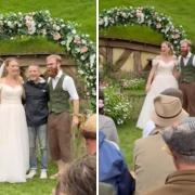 Matrimonio a tema “Il Signore degli Anelli”: arriva Frodo in persona