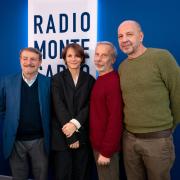 Aldo, Giovanni e Giacomo e Sophie Chiarello ospiti di Radio Monte Carlo: le foto più belle