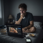 Fidanzata beccata a tradire con attore porno
