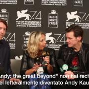 Jim Carrey: sono un grappolo di concetti astratti!