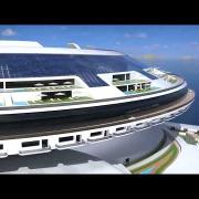 Lo yacht a forma di tartaruga grande quanto il Colosseo