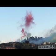Gli spettacolari fuochi d'artificio su Firenze