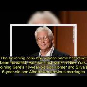 Richard Gere papà a 69 anni