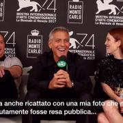 Lo scherzo di George Clooney: ho dovuto ricattare i miei attori per girare questo film...