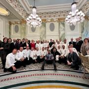 Lo chef personale del Principe Alberto presidente del Club chef dei capi di stato