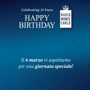 Radio Monte Carlo Buon Compleanno
