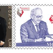 Ecco i francobolli commemorativi per il centenario della nascita del Principe Ranieri III