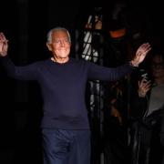 Giorgio Armani ancora una volta in campo