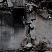 Banksy: alcune sue opere appaiono in Ucraina