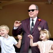 I gemellini Jacques e Gabriella di Monaco  al luna park