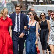 Charlotte Casiraghi incantevole a Roma