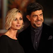 Pierfrancesco Favino e la moglie raggianti alla Festa del Cinema di Roma