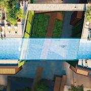 Nuotare sarà come volare nella prima piscina sospesa in Europa!