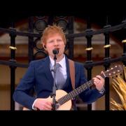 Ed Sheeran commosso al Giubileo di Platino