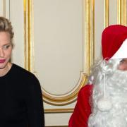La Principessa Charlene rende omaggio all'eleganza italiana
