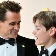 Colin Farrell e il figlio: la bellissima passerella agli Oscar